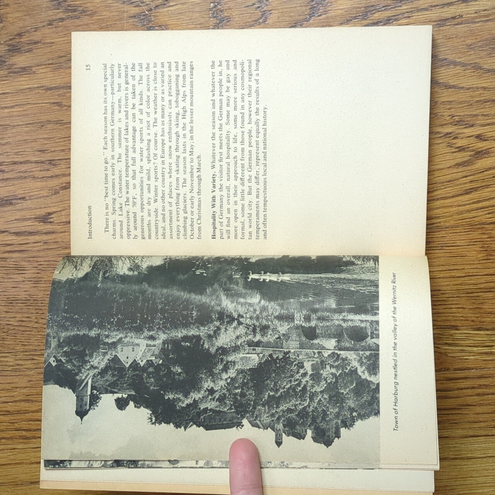 Vintage West Germany A Simon & Schuster Travel Guide Paperback Book Nonfiction - Picture 7 of 16